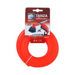 Tanza cuadrada 3.0mm x 15m para desmalezadoras