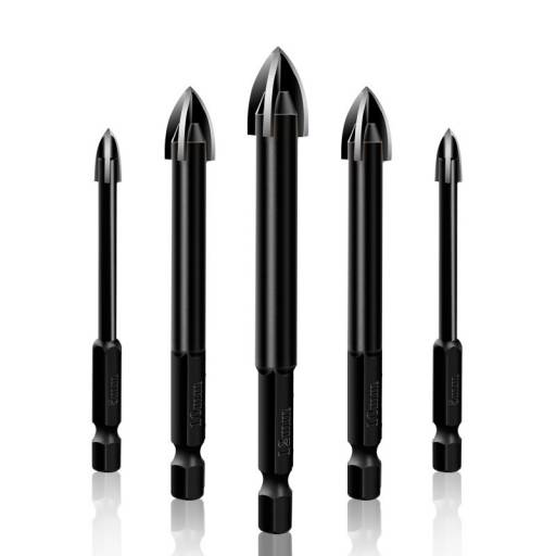 5 Brocas Perforacion Universal Equus