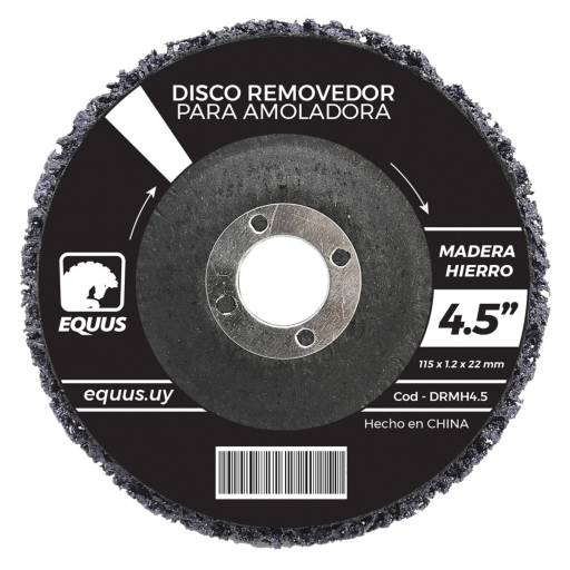 Disco Removedor para Madera y Hierro 4,5" Equus